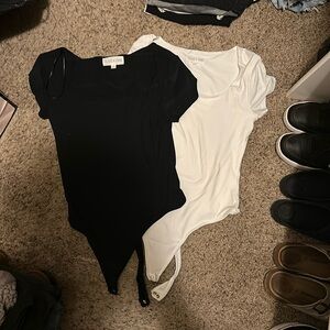 Olive and oak two pack body suits